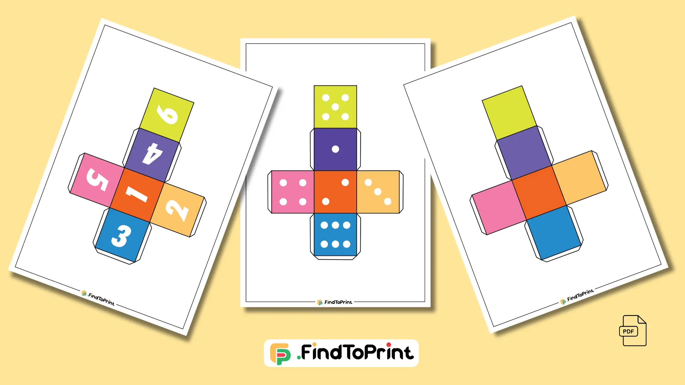 Making Your Own Dice with This Template