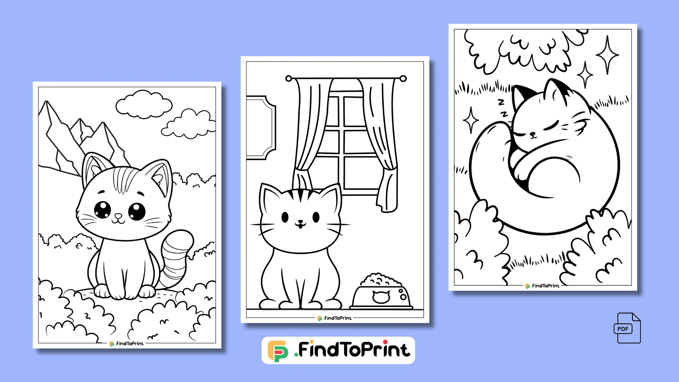 Printable Kitten Coloring Pages Your Kids Will Love